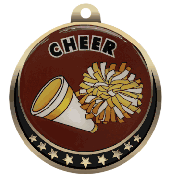 Cheer Insert Medal - Click to enlarge