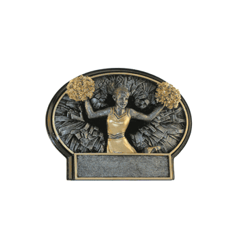 Cheer / Pom Pom - Burst-Thru Series Trophies - Click to enlarge