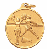 Cheerleader Medal (1 1/4")