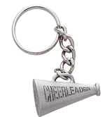Cheerleader Pewter Key Chains