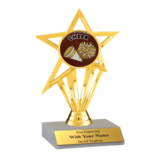 Cheerleading Participation Insert Trophy