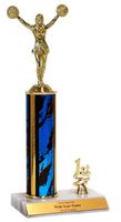 Trophies With Place Trim (1st, 2nd, or 3rd) - Cheerleading