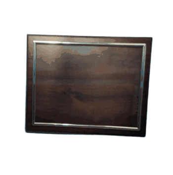 Cherry Document Plaque - Silver Frame - Click to enlarge