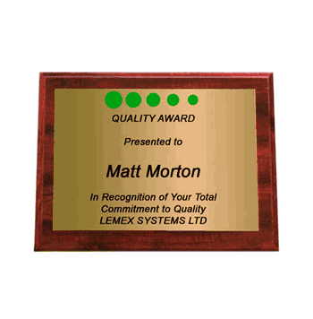 Cherry Wall Plaque - 9" x 7" - Click to enlarge