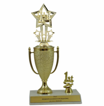 Chess 1st, 2nd and 3rd Place Award Cup Trophy - Click to enlarge