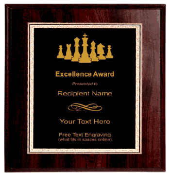 Chess Plaque - Click to enlarge