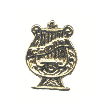 Choir Lapel Pins - Gold Finish - Click to enlarge