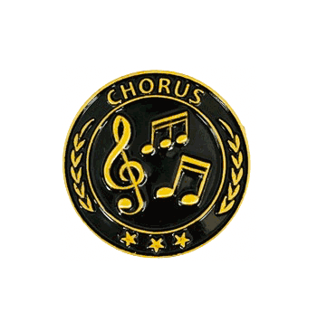 Chorus Lapel Pin - Click to enlarge