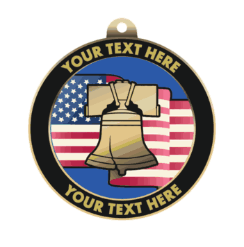 Citizenship Excellence Insert Medal with Personalized Rim - Click to enlarge