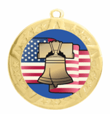 Citizenship Excellence Medal with Gold Frame