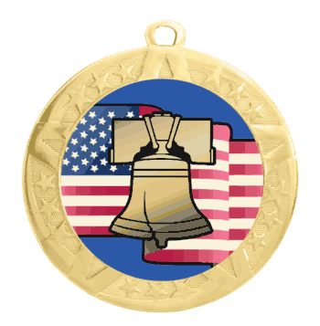 Citizenship Excellence Medal with Gold Frame - Click to enlarge
