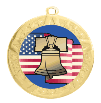 Citizenship Excellence Medal with Gold Frame - Click to enlarge