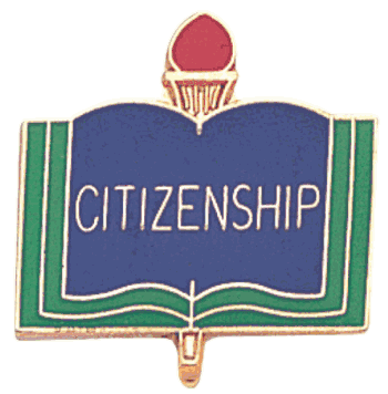 Citizenship Lapel Pins - Click to enlarge
