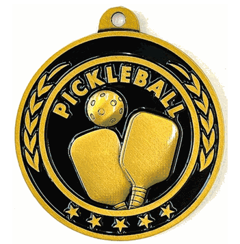 Classic Antique Gold Medal: Pickleball - Click to enlarge
