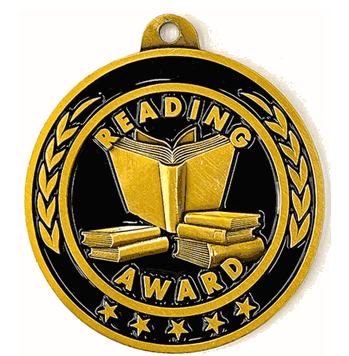 Classic Antique Gold Medal: Reading - Click to enlarge