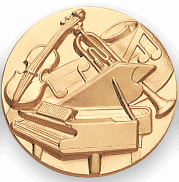 Classical Music Litho Medal Insert - Click to enlarge