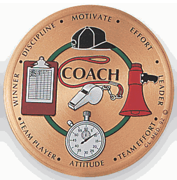 Coach GENERAL Litho Medal Insert - Click to enlarge