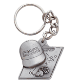Coach Pewter Key Chains