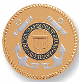 Coast Guard Auxiliary Litho Medal Insert