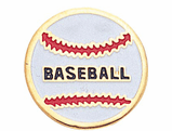 Color Baseball Lapel Pin