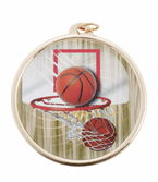 Color Medal (2 3/16 Inch) - Basketball