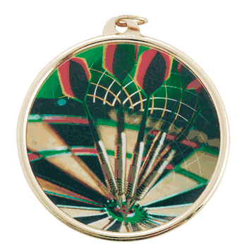 Color Medals (2 3/16 Inch) - Darts - Click to enlarge