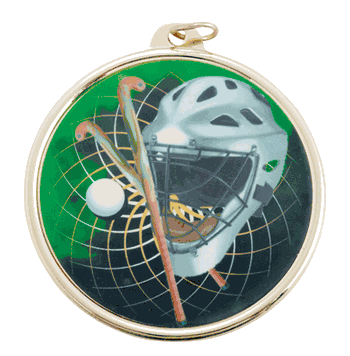 Color Medals (2 3/16 Inch) - Field Hockey - Click to enlarge