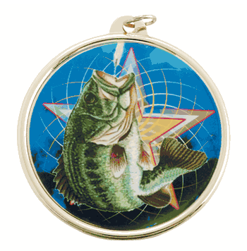 Color Medals (2 3/16 Inch) - Fishing - Click to enlarge