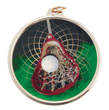 Color Medals (2 3/16 Inch) - Lacrosse - Click to enlarge