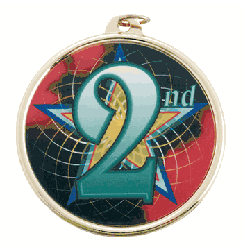 Color Medals - 2nd Place - Click to enlarge