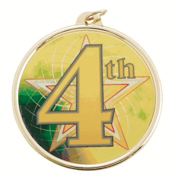 Color Medals - 4th Place - Click to enlarge