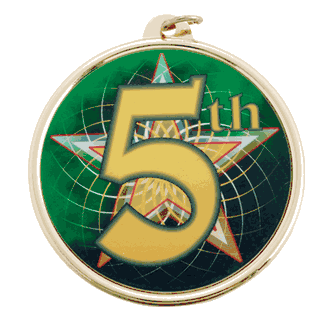 Fifth Place TM Series Medal, 5th Place TM Series Medals | TrophyCentral