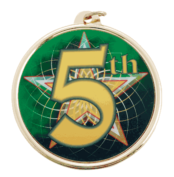 Color Medals - 5th Place - Click to enlarge
