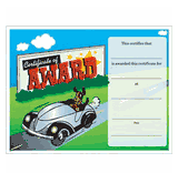 Colorful Certificate of Award