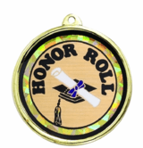 Colorful Honor Roll Award Medal
