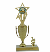 Cooking 1st, 2nd and 3rd Place Award Cup Trophy
