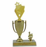 Cornhole 1st, 2nd and 3rd Place Award Cup Trophy