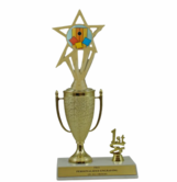 Cornhole 1st, 2nd and 3rd Place Award Cup Trophy with Insert