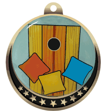 Cornhole Insert Medal - Click to enlarge