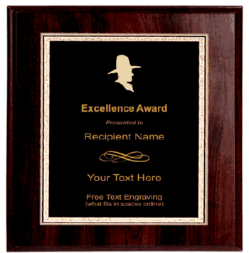 Cowboy Plaque - Click to enlarge