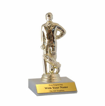 Cricket Trophy with Marble Base - Click to enlarge