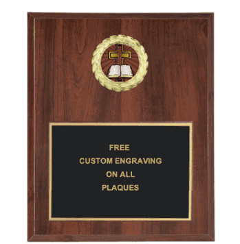 Cross Insert Plaque (Multiple Styles) - Click to enlarge