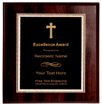 Cross Plaque - Click to enlarge