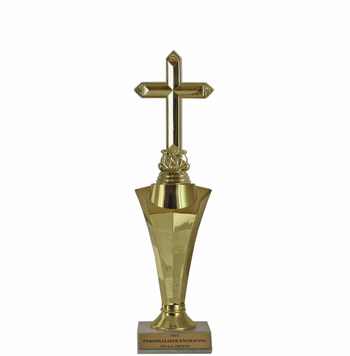 Cross Star Column Trophy - Click to enlarge