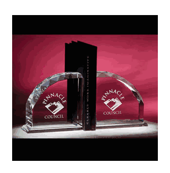 Crystal Radii Bookends - Click to enlarge
