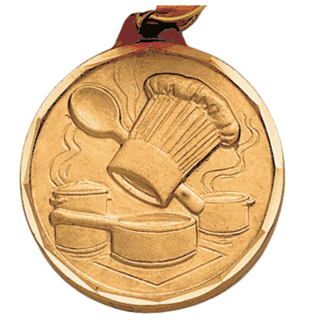 Culinary Arts, Cooking Medals (1 1/4") - Click to enlarge