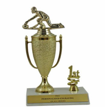 Curling 1st, 2nd and 3rd Place Award Cup Trophy - Click to enlarge