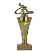Curling Star Column Trophy