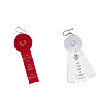 Custom Economy Rosettes - Click to enlarge