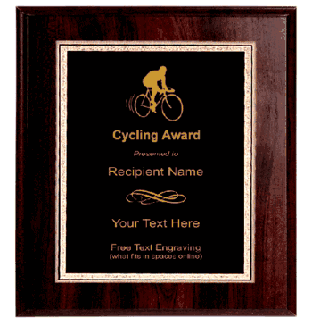 Cycling Plaque - Click to enlarge